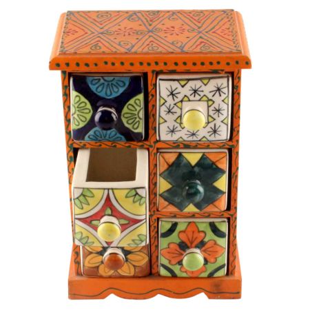 Spice Box-1461 Masala Rack Container Gift Item